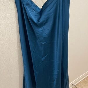 Emily Rose Deep Blue Midi Skirt